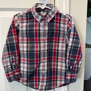 Jcrew Factory Crewcuts relaxed fit boys button down shirt